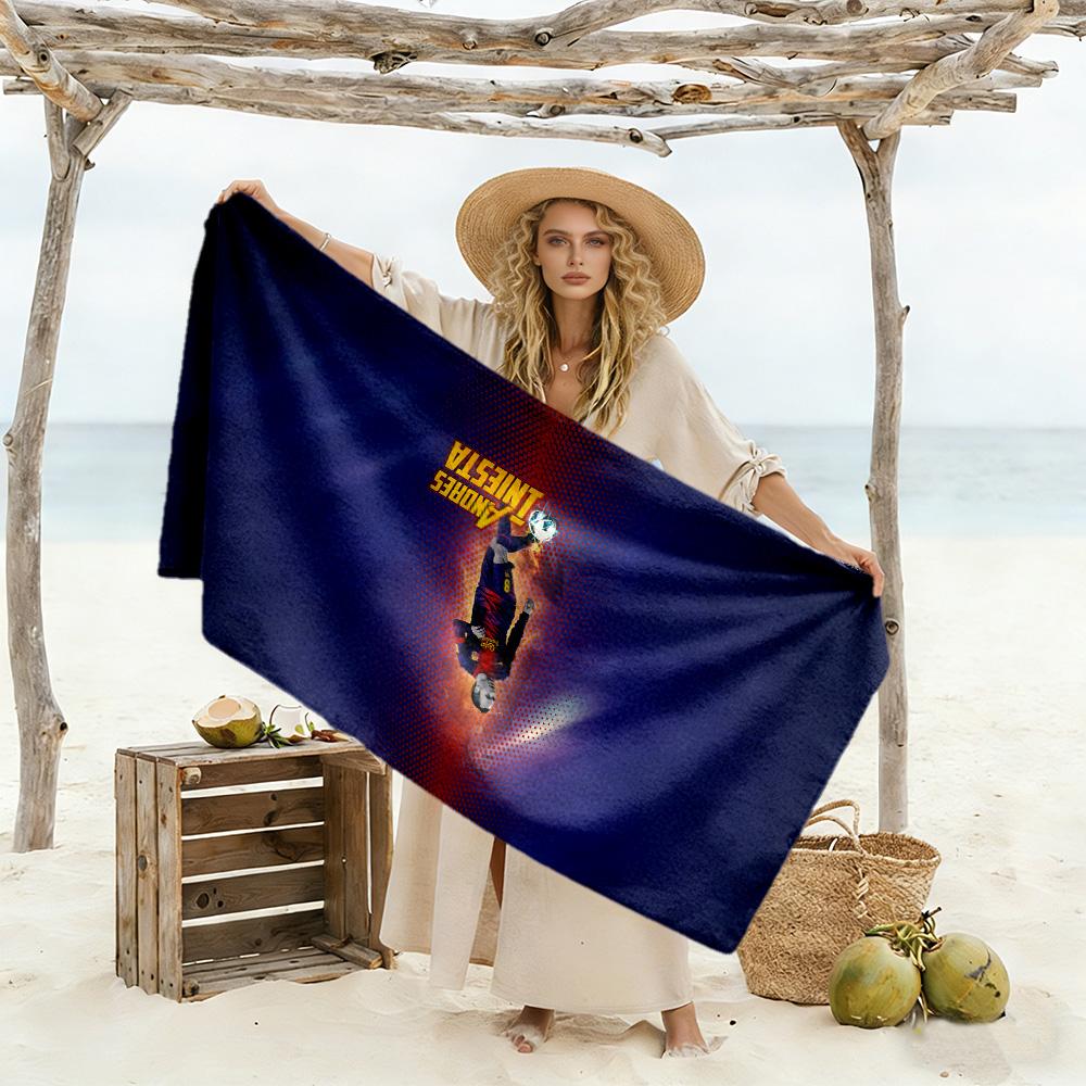 Steven Gerrard Football Legend Beach Towel High Absorbency & Quick-Dry Comfortable Lightweight