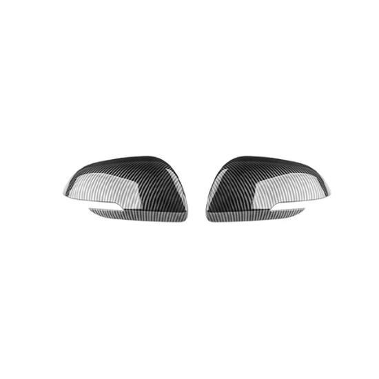 For Kia SELTOS 2021-2025 Car Tuning Carbon Fiber Car Rearview Mirror Decoration Cover Trim Exterior Accessories