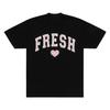 Fresh Love Varsity T-shirt Crewneck Short Sleeve Tee Tops Harajuku Streetwear Women and Men Fashion Clothes Sturniolo Triplets