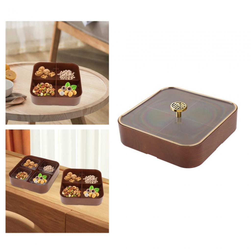 Appetizer Plate Candy Nut Serving Organizer Dining Table Dried Fruit Storage Tray for