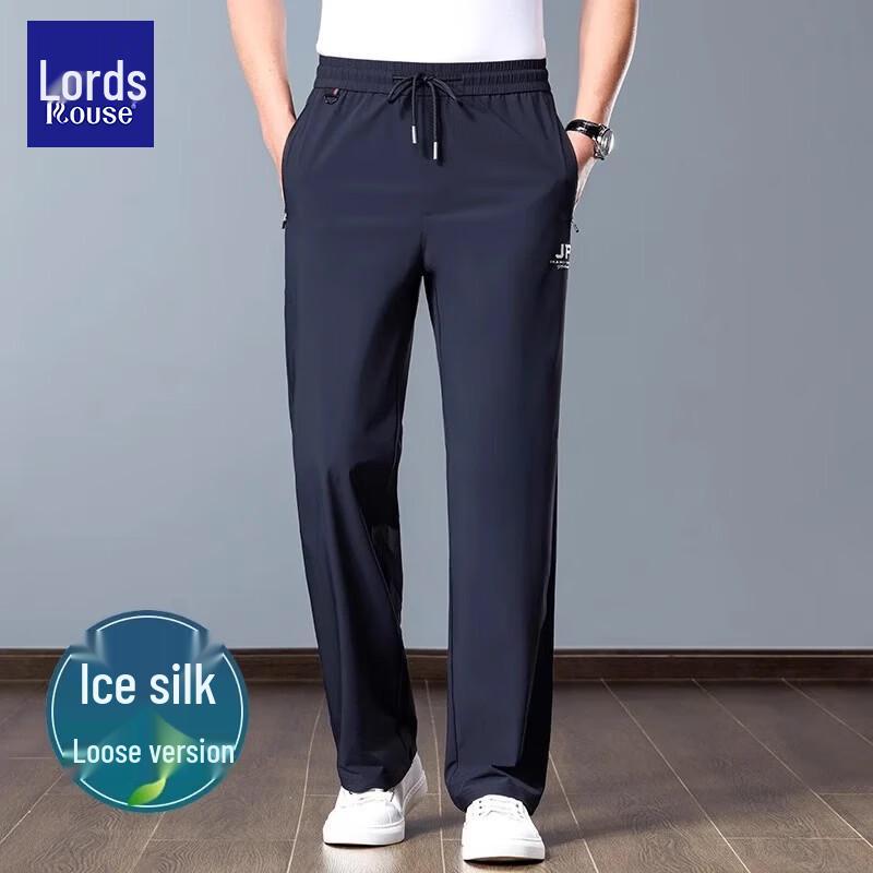 

LOZ Men s Ice Silk Quick-Dry Casual Pants XL