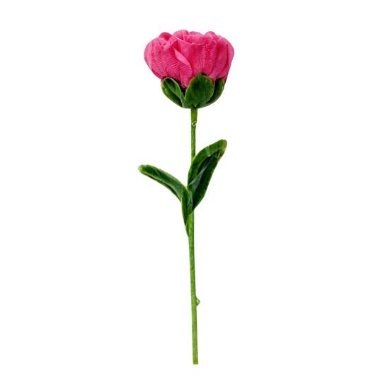 

Carnation Twist Stick Hand-Crocheted Woolen Flower in Multiple Colors Never Wither Flower for Gifts And Home розы красного