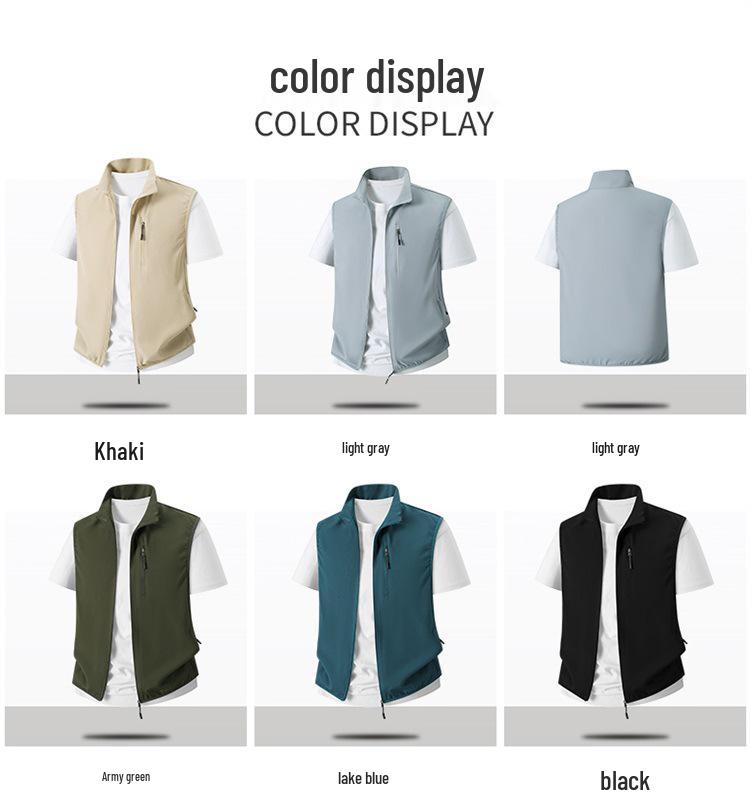 Gilet Impermeabile Traspirante Leggero Multi-Tasche - Collezione Primavera/Estate 2026