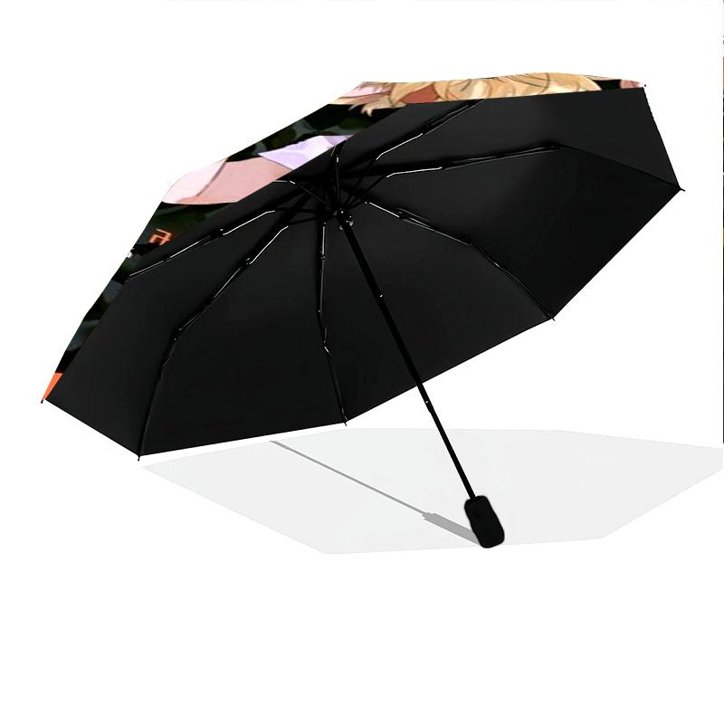 Birthday Anime Collage Folding Umbrella Travel Durable Umbrella Umbrella Travel