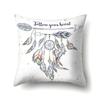 Dreamcatcher Boho Polyester Pillowcase Car Decoration Home Print Bedside Sofa Pillowcase