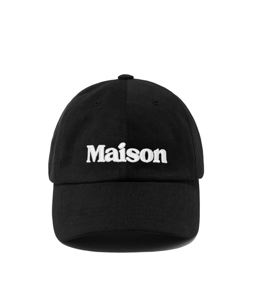 Mejongdeunua Mignon Logo Cap Black