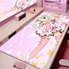 Non-slip Rubber Base Anime Mousepad Large Office Cabinet Keyboard Mat XXL Fate Kaleid Liner Prisma Illya Mousepad PC Accessories