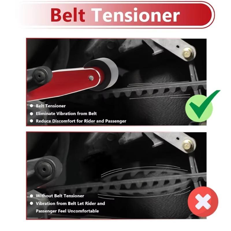 Belt Tensioner Roller Accessories Stabilizer For Can Am Spyder F3 RT 2014-2024 Aluminum Motorcycle Belt Tensioner Idler