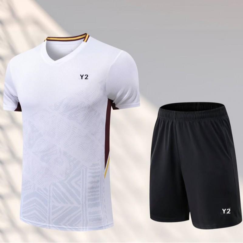 Badminton Shirts Herren Damen Kinder Atmungsaktiv Schnelltrocknend Sportoberteile Training Wettkampf