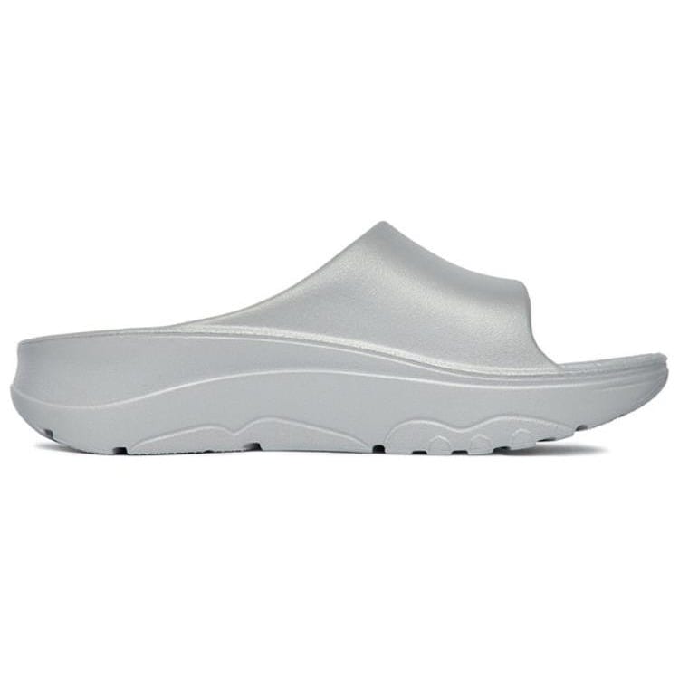 MLB Slipper Slide Slippers Unisex Gray Black 3ALPAA123-50GRS