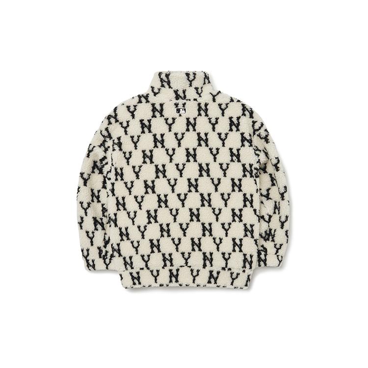 New MLB Infant And Toddler Coat FW22 Cream Kids' 7AFDM0126-50CRS