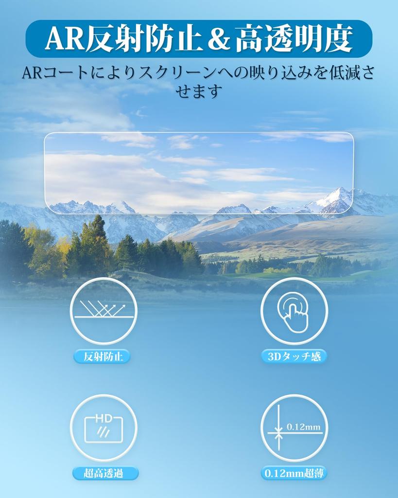 Coleya Digital Interior Mirror Film for Mitsubishi Delica Mini AR Screen Smart Rearview Mirror Screen High Light Low High Touch Scratch Delica Mini