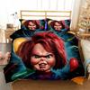 New Bride Of Chucky 3D Print Bedding Set Duvet Covers Pillowcases One Piece Comforter Bedding Sets Bedclothes Bed K598