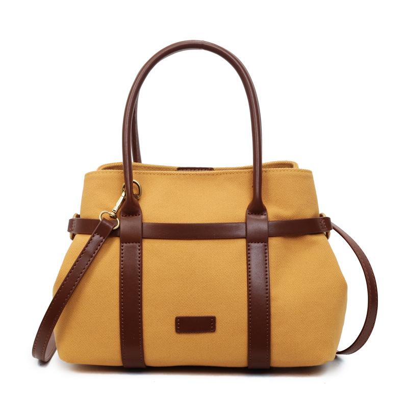 Fashion Daily Commuter Large Capacity Women's Handheld Underarm Bag New Canvas Women's Bag Tote Bag