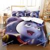 Set Biancheria da Letto 3D Gioco Ratchet & Clank Rift Apart Set Letto Stampato Copripiumino Lenzuolo Federa Letto Trapunta Morbida Matrimoniale Queen King Size