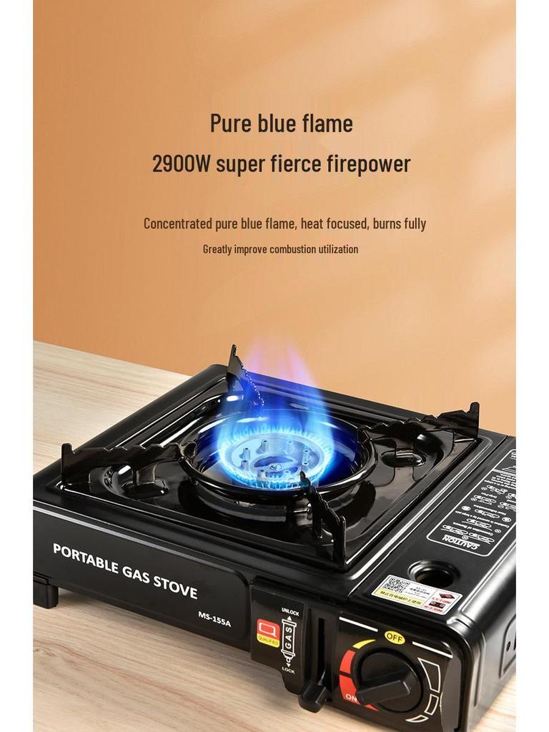 Portable Butane Outdoor Gas Stove for Cooking & Barbecue