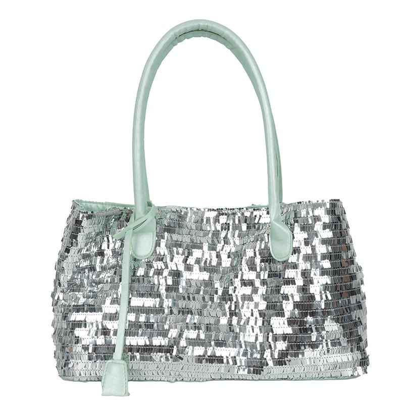 Sequined Underarm Shoulder Evening Tote Bags For Women Shiny Big Capacity Shopper Totes Nightclub Party Luxury Designer Handbags