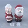 Strictly Selected Spot Christmas Ceramic Pepper Bottle, Snowman Series Western Porous Kitchen Solid Seasoning Bottle