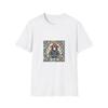 Unisex Softstyle T-Shirt | Jester_monkey_in_pool | Draft ID: 20250914-204422