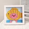High-End Diamond Painting Diy Van Gogh Starry Sky Cat Creative Handmade Toy Table Decoration Diamond Painting With Frame