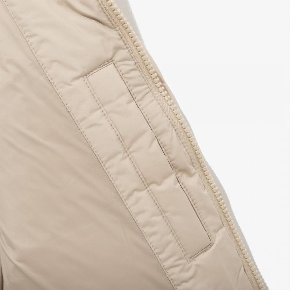 New Era Kids Mlb New York Yankees Duck Down Puffer Jacket Light Beige