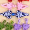 Chinese Cheongsam Buckle Frog Button Fastener Closures Traditional Handicraft Accessories Satin Chinese Knot Buttons