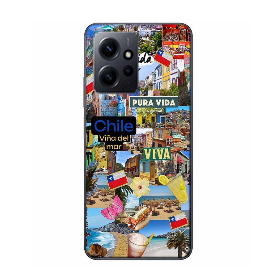 

Chilean Urban Landscape Art Phone Case For Redmi Note 14 15 Pro 5G 13 12 Pro Plus 11 11T 11E 11S 10 Pro 10S 9 9S Cover Cell Clea Redmi Note 10 Pro