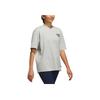 Adidas Golf Book Club Graphic Oversized Tee Soft Comfortable Fashionable Versatile Short Sleeve Drop Shoulder T-Shirt Women Tops Fantasy-Silver JI9499
