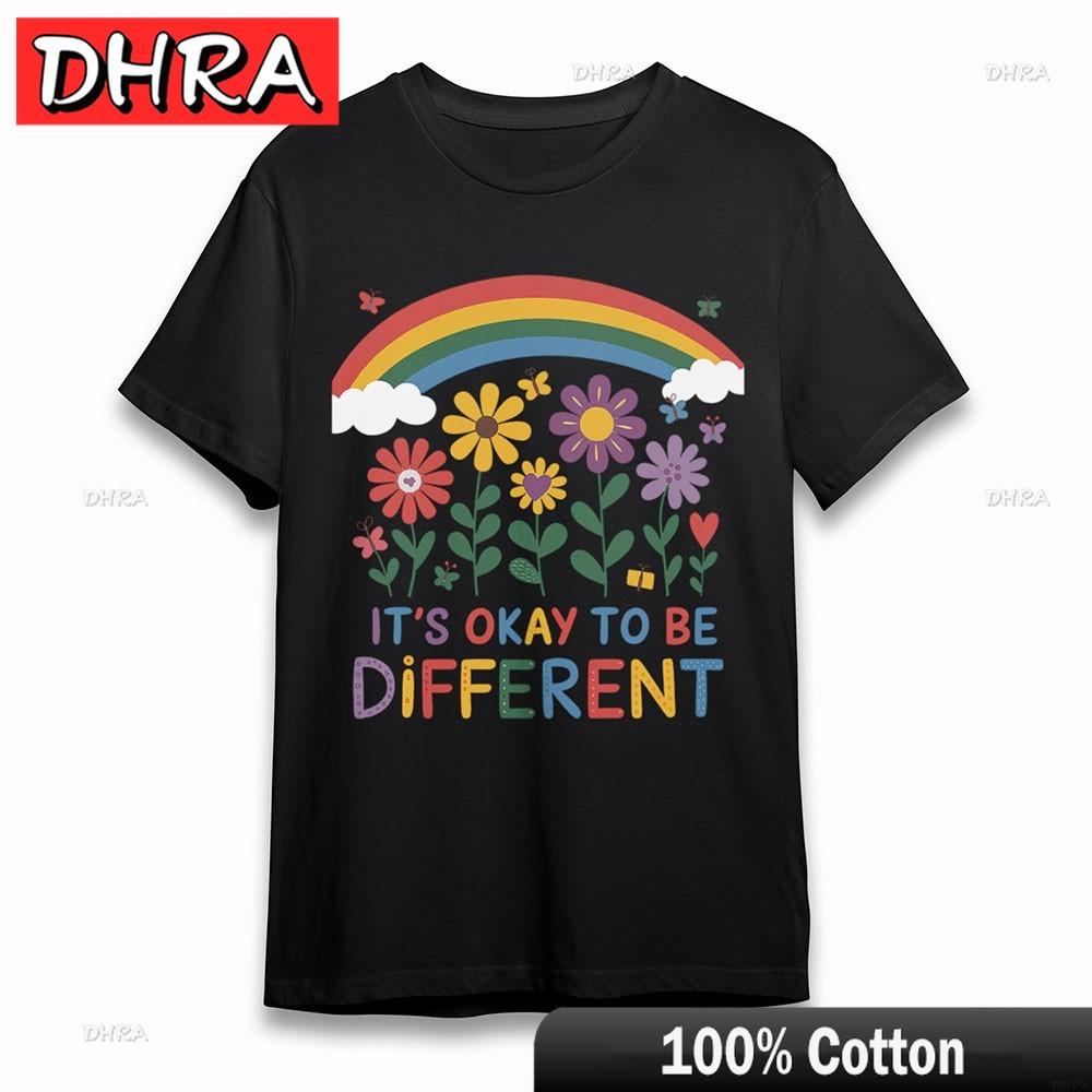 

Womens Oversize TShirt Inspirational Rainbow Butterfly Tee Short Black Cotton Graphic Teen Unisex Interesting Tops for Gifts 4XL