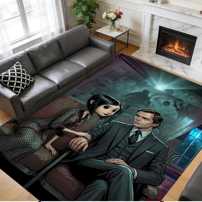 Crystal Velvet Rug Soft Non Slip Indoor Floor Mat Home DecorCoraline Other Mother
