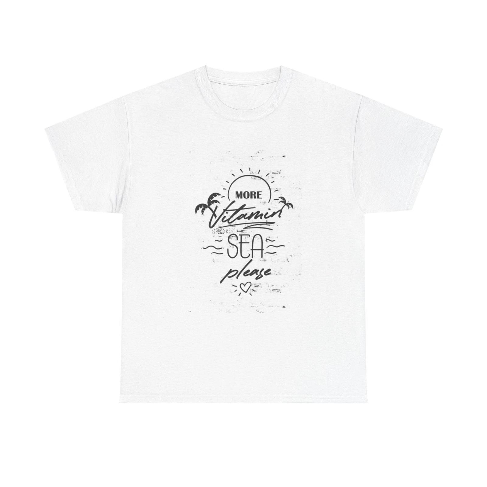 Men s and Women s T-shirts More Vitamin Sea Graphic XS