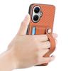 For Xiaomi Redmi Turbo 4 Pro 5G Case Carbon Fiber Texture Leather Phone Back Cover with Card Holder