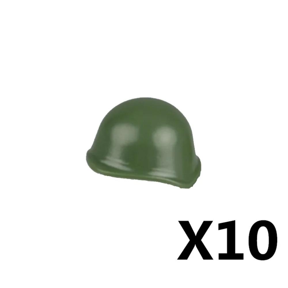 Military WWII MOC Hat Helmet Building Block German  US Soviet Soldier Figure Helmet M1 40 Beret  Accessories Brick Toy Gift K025