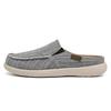 Fashion Summer Men Slippers Classic Outdoor Slip-on Canvas Shoes Men Light Breathable Flat Loafers Soft Indoor Home Casual Slippers 47