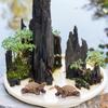 Realistische Meeresschildkröten Miniaturfiguren, Harz Schildkröten Mikro-Landschaft