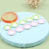 1 Zestaw Wytrzymałych Mini Talerzyków Stołowych Akcesoria do Miniaturowego Domku dla Lalek