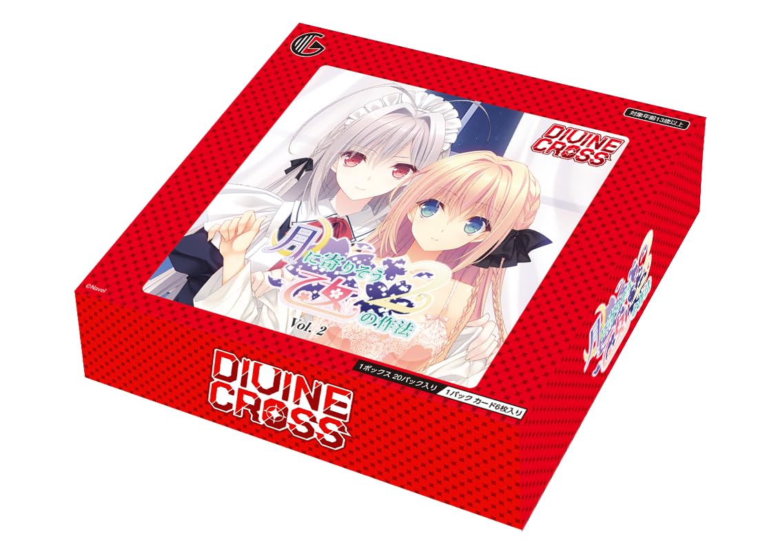 

TCG Tsuki ni Yorisou Otome no Sahou 2 DIVINE CROSS 6 КОРОБОК В КАРТОННОЙ УПАКОВКЕ Том 2