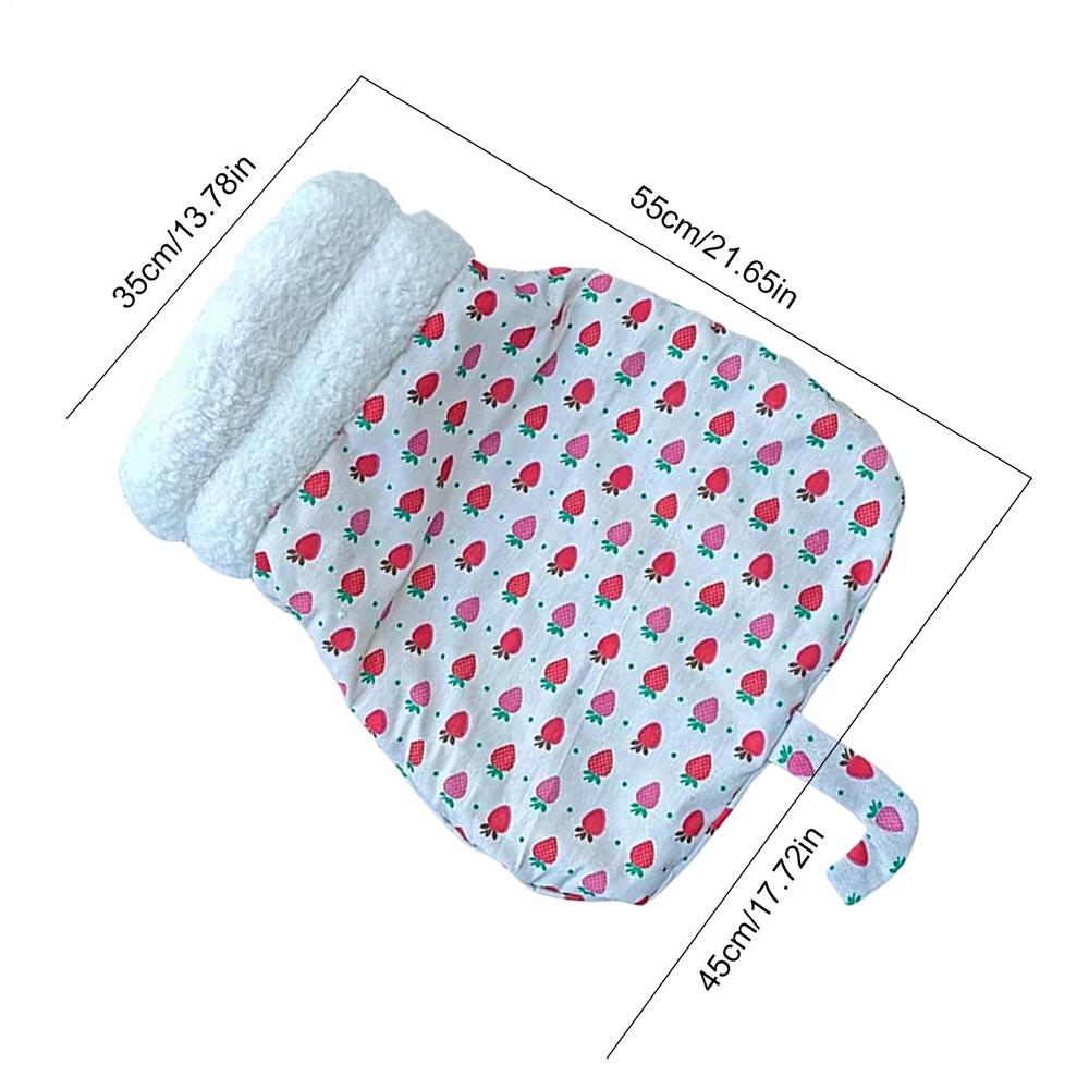 

Cat Sack Self-Warming Comfortable Soft Winter Cat Sleeping Bag Snuggle Nest For Winter Cold Weather Indoor Outdoor Home белый