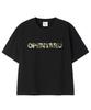 Opeunyadeu(Owai) Opyd Camo Crop Tee - Black