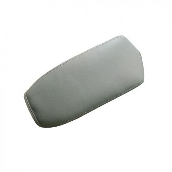 Best Synthetic Leather Center Console Lid Cover Gray For 2012-2015 Honda Civic