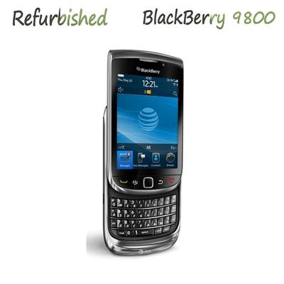 Blackberry Torch 9800 Recondicionado 5MP Celular Telefone Deslizante Com 1 Chip