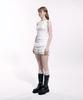 Rough Neck Lace Tutu Pants Skirt White