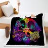 Blanket Skull Butterfly Blanket Digital Printed Lamb Fleece Crystal Fleece Blanket