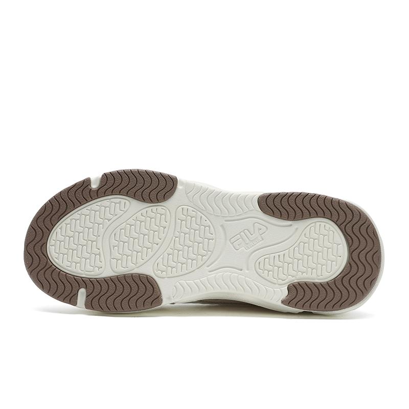 Fila Burger Freizeitschuhe Modisch Vielseitig Schlicht Bequem Atmungsaktiv Leicht Low-Top Canvas Schuhe Damen Sneaker Weiß Gelb F12W532301FGA