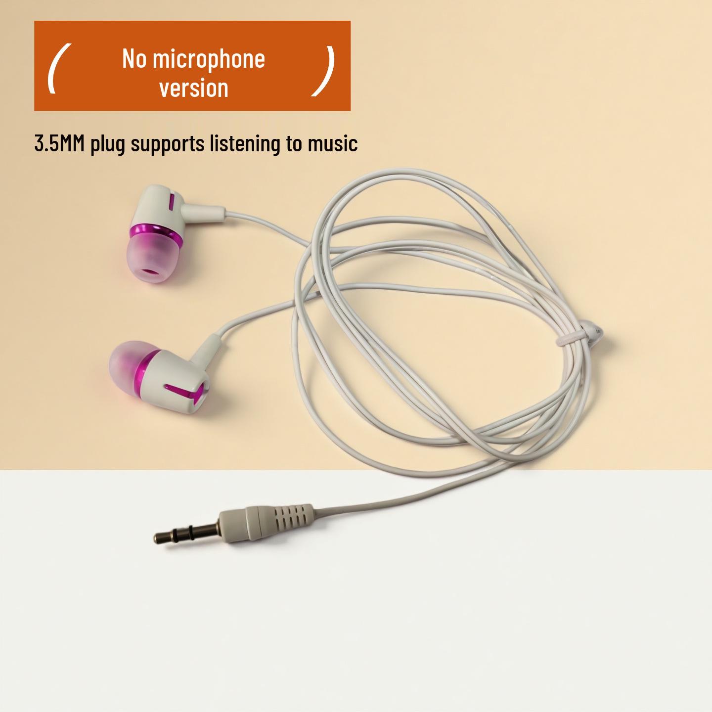 

3.5mm Wired In-ear Earphones Without Mic for Android and MP3/MP4 Devices