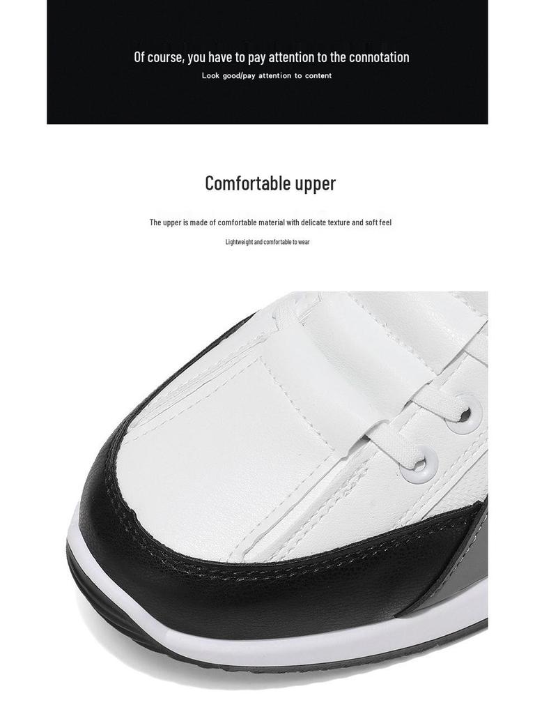 2025 Men's Versatile Slip-On Sneakers: Fashionable, Lightweight, Casual Running Shoes for Spring & Autumn