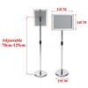A2 A3 A4 Sign Display Board Poster Stand Sign Holder Hotel Restaurant Stainless Steel Stand Billboard Adjustable Poster Stand