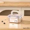Portable 316 Stainless Steel Food-Grade Sealed Lunch Box with Lid for Fresh-Keeping and Picnic Use