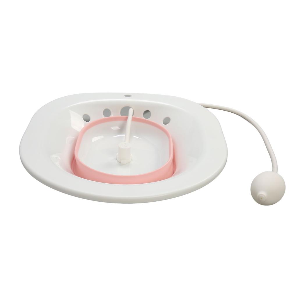 Sitz Bath Folding Multifunctional PP Silicone Toilet Seat Sitz Bath for Hemorrhoid Postpartum Care