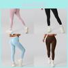 Seamless Peach Yoga Pants With Moisturewicking Fabric For Womens Fitness And Outdoor Running